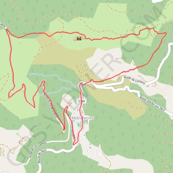 Trace GPS El Castell 11:25:58, itinéraire, parcours