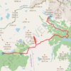 Trace GPS Encantats - Estany Llong-Portarro-Amitges, itinéraire, parcours
