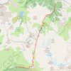 Trace GPS De Valsenestre à Bourg-d'Arud par le lac de la Muzelle, itinéraire, parcours