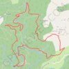 Trace GPS Les gorges de la Daronne, itinéraire, parcours