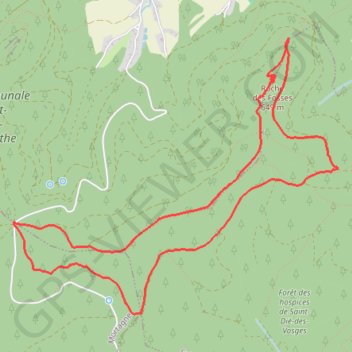 Trace GPS Massif de la Madeleine, itinéraire, parcours