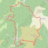 Trace GPS Col de Serières, itinéraire, parcours