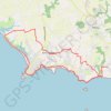 Trace GPS Autour de la point de Trévignon, itinéraire, parcours