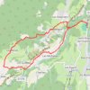 Trace GPS Les hauts hameaux de Saint-Pierre-de-Chartreuse, itinéraire, parcours