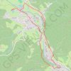 Trace GPS Marche Kirchberg, itinéraire, parcours