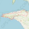 Trace GPS Finistère Sud : Pointe du Raz - Douarnenez, itinéraire, parcours
