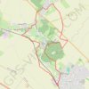 Trace GPS Le bois de la ville - Mont-Saint-Éloi, itinéraire, parcours
