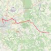 Trace GPS Marthon / Angoulème, itinéraire, parcours