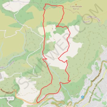 Trace GPS Tour de la Marbrière, itinéraire, parcours