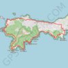 Trace GPS La Presqu'île de Giens, itinéraire, parcours