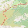 Trace GPS Passo Miette, itinéraire, parcours