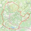 Trace GPS Grosse boucle Lodevois-Larzac, itinéraire, parcours