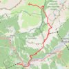 Trace GPS Traversée des Alpes - Étape 8, itinéraire, parcours