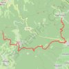 Trace GPS Route planned by LocusMap web planner, itinéraire, parcours