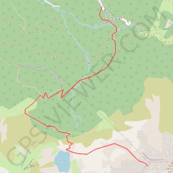 Trace GPS Brèche N du Ferrouillet, itinéraire, parcours