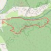 Trace GPS Peyreleau, itinéraire, parcours