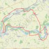 Trace GPS Les trois vallées - Corbié - Méricourt, itinéraire, parcours