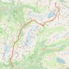 Trace GPS Traversée du parc national de la Vanoise, itinéraire, parcours