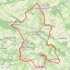 Trace GPS Boucle de deux petits jours en Suisse normande, itinéraire, parcours