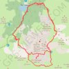 Trace GPS Tour de l'Ossau, itinéraire, parcours