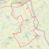Trace GPS Circuit des Polders - Ghyvelde, itinéraire, parcours