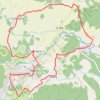 Trace GPS Sancy - Le Château - Secteur Murol, itinéraire, parcours
