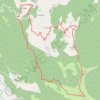 Trace GPS Boucle Moures-Tuc de la coume -col viele morte, itinéraire, parcours