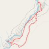 Trace GPS Islande - Eldgja - Ofaerufoss, itinéraire, parcours