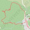 Trace GPS Autour du massif de Bonne Vieille, itinéraire, parcours