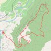 Trace GPS Paulhe - Causse Noir, itinéraire, parcours