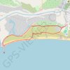 Trace GPS Portugal en passant à Alvor, itinéraire, parcours