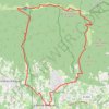 Trace GPS La Motte d'Aigues-Sur les crêtes à reconnaitre, itinéraire, parcours