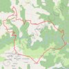 Trace GPS Colombiers les gorges de la Daronne, itinéraire, parcours