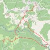 Trace GPS Les Bûcherons - Les Paccots, itinéraire, parcours
