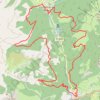 Trace GPS Flumet-La Giettaz, itinéraire, parcours