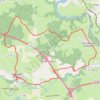 Trace GPS Autour des Gorges de la Loire - le prieuré et la forêt de Bas - Pommiers, itinéraire, parcours
