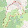 Trace GPS La Pointe de la Grande Journée depuis les Chalets de Bellachat, itinéraire, parcours