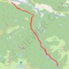 Trace GPS Rando cascade d'ars, itinéraire, parcours