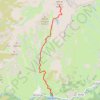 Trace GPS Monte Ferra, itinéraire, parcours