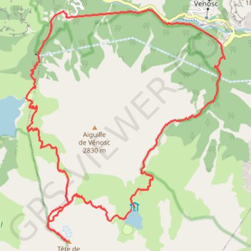 Trace GPS Tête de la Muraillette, itinéraire, parcours