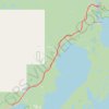 Trace GPS Shuniah - Nipigon, itinéraire, parcours