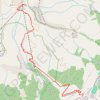 Trace GPS Monte Fraiteve, itinéraire, parcours