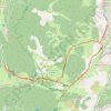 Trace GPS Rando Le Grand Veymont Via Plateau de Beurre, itinéraire, parcours