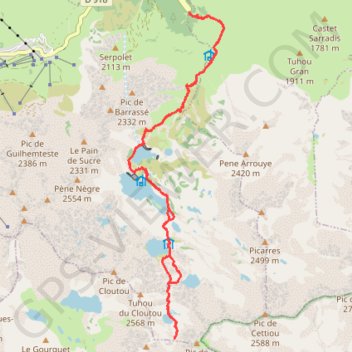 Trace GPS Col de Bastanet par le nord, itinéraire, parcours