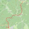 Trace GPS Crêtes des Vosges - Jour 1, itinéraire, parcours