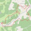 Trace GPS Gigouzac - Saint Denis, itinéraire, parcours