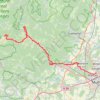 Trace GPS Mulhouse - Thann - Kruth - Urbès - Bussang - Azureva, itinéraire, parcours