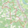 Trace GPS Balade sur les pas de Montesquieu dans la baronnie de La Brède, itinéraire, parcours