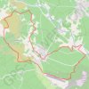 Trace GPS Sentiers des troupeaux à Nizas, itinéraire, parcours