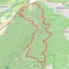 Trace GPS Lacs Vosgiens, Les Cinq Châteaux, itinéraire, parcours